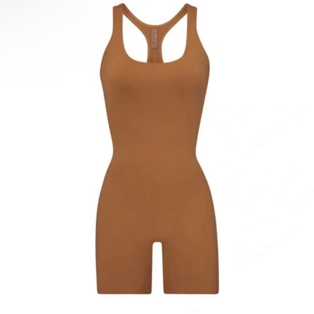 Skims swim cycle romper